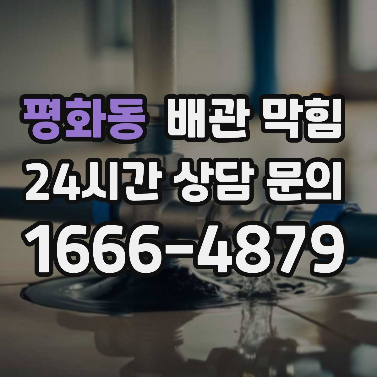 평화동 배관 막힘