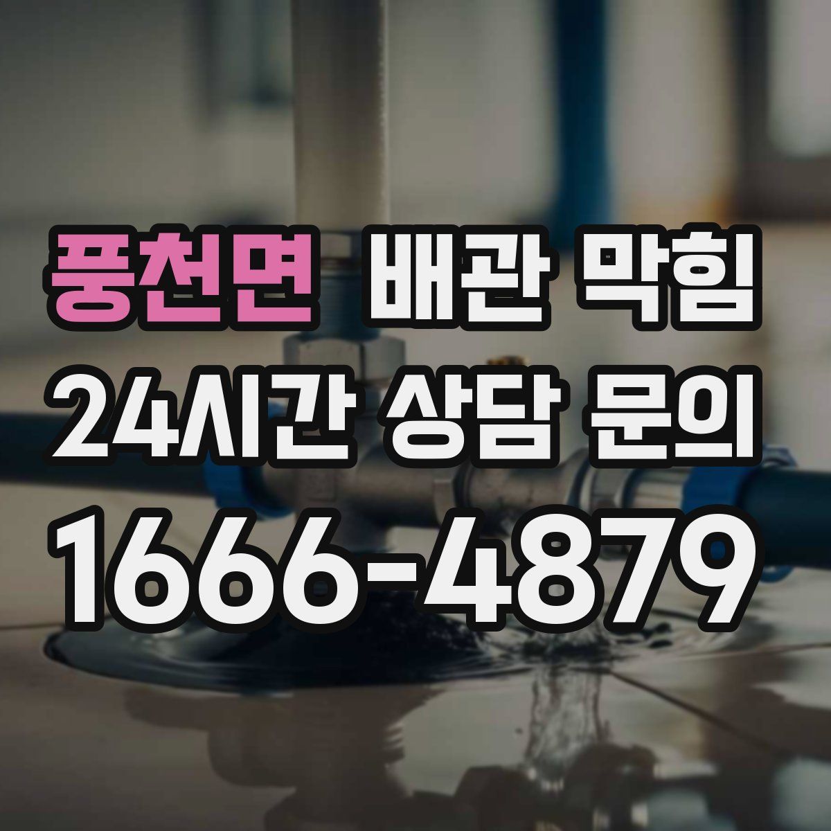 풍천면 배관 막힘