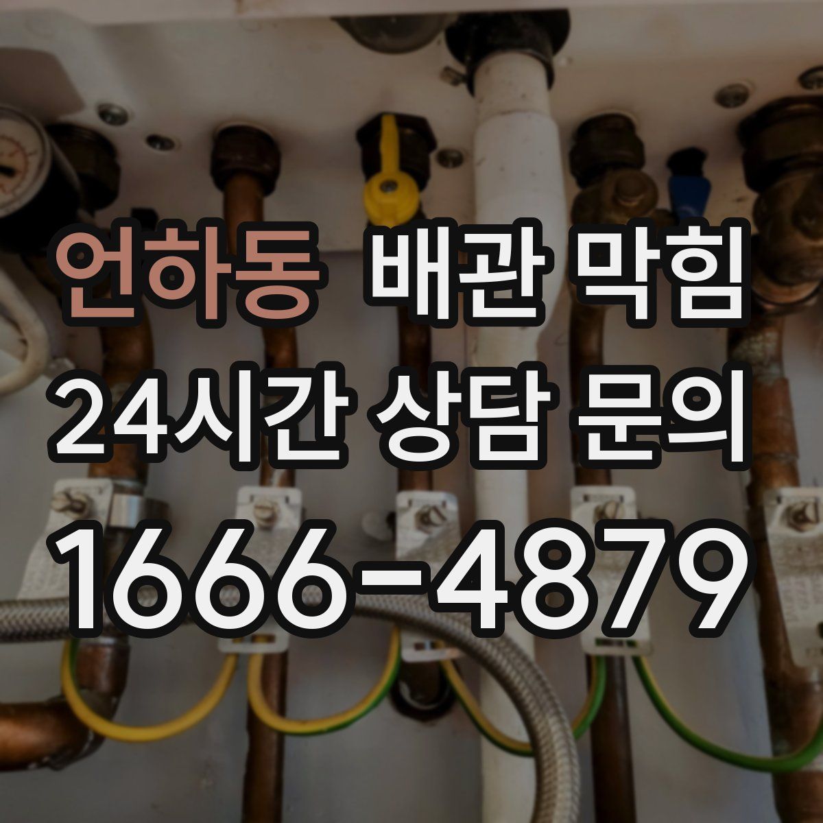 언하동 배관 막힘