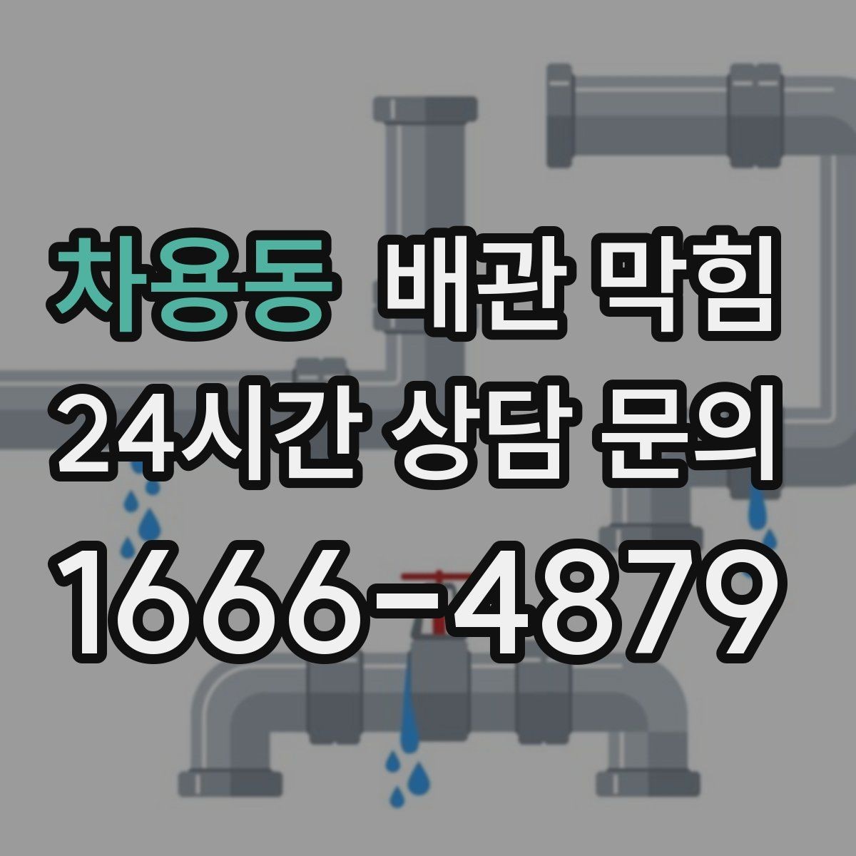 차용동 배관 막힘 여름철 악취가 더 심해지는 이유