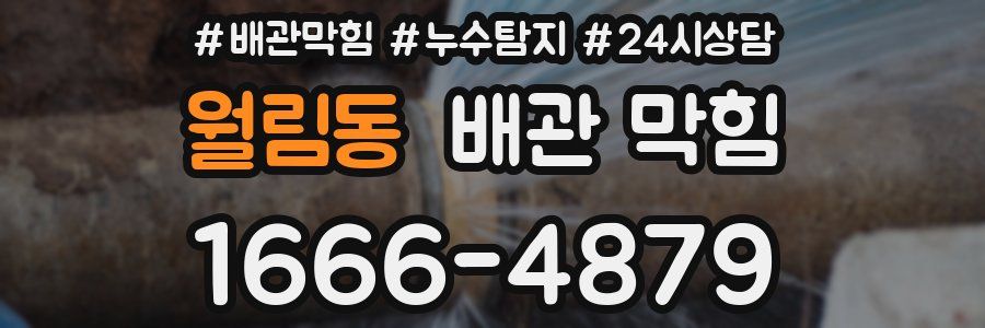 월림동 배관 막힘