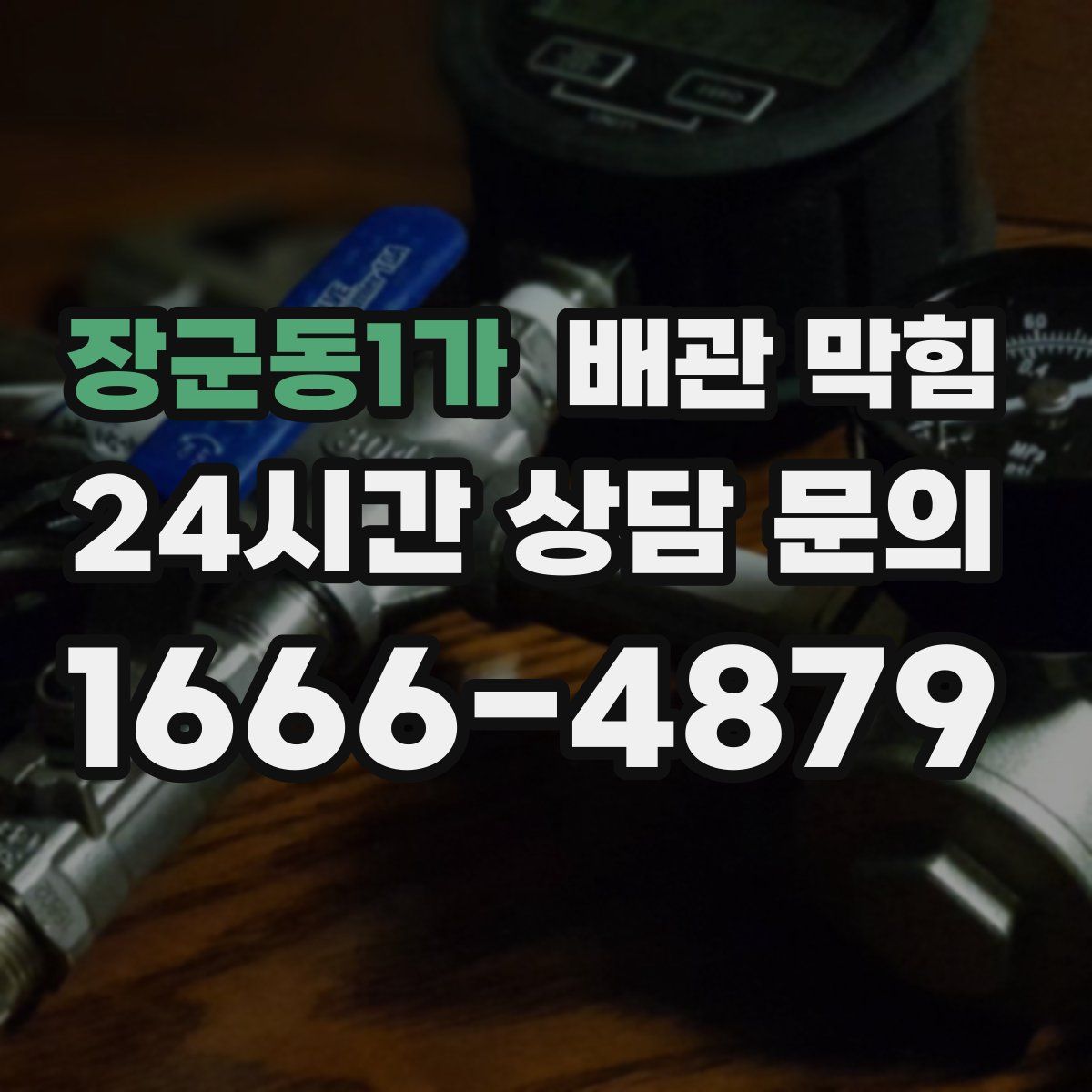 장군동1가 배관 막힘