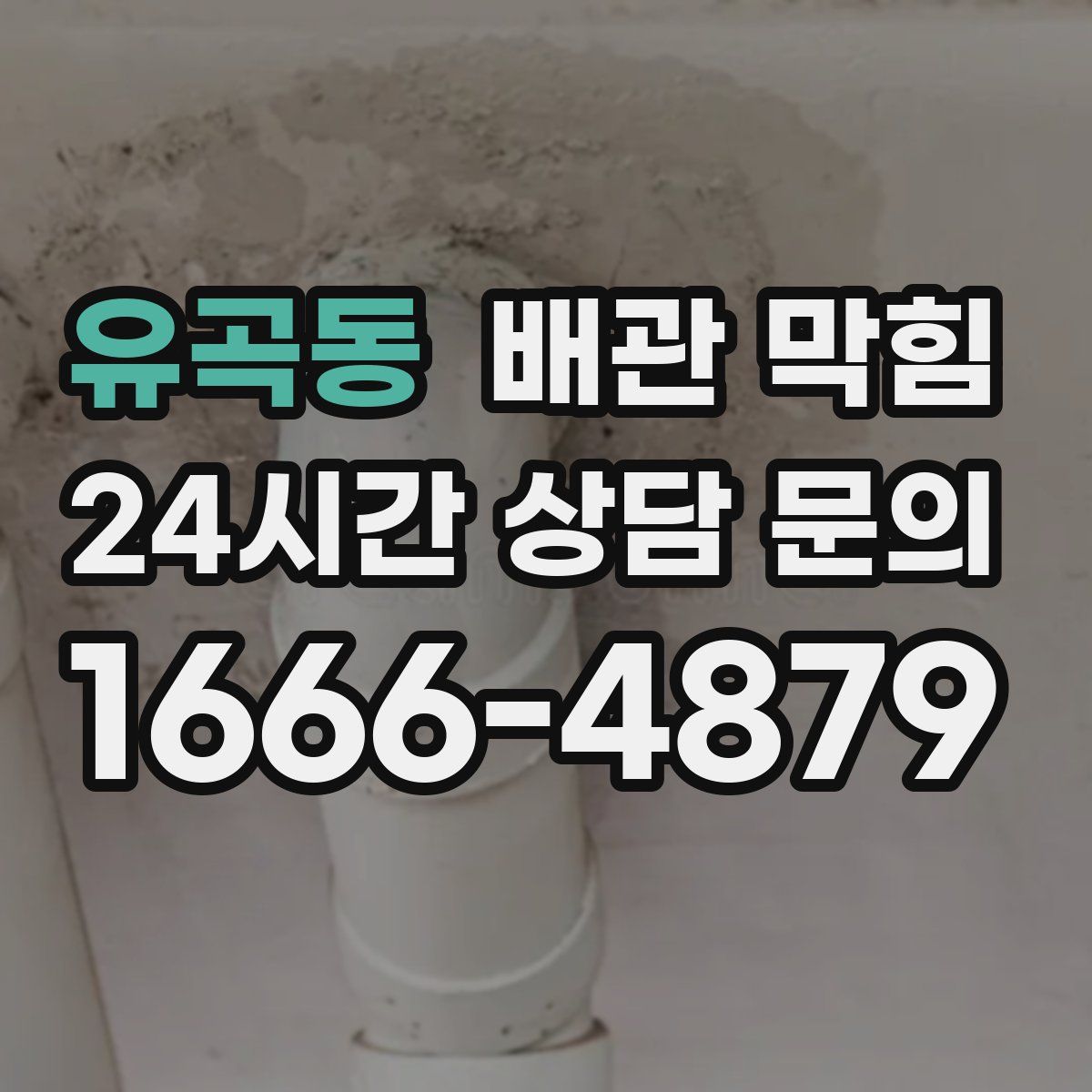 유곡동 배관 막힘