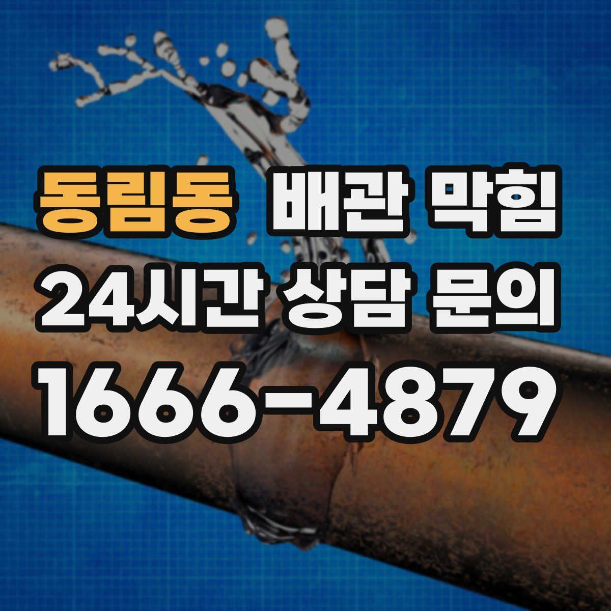 동림동 배관 막힘