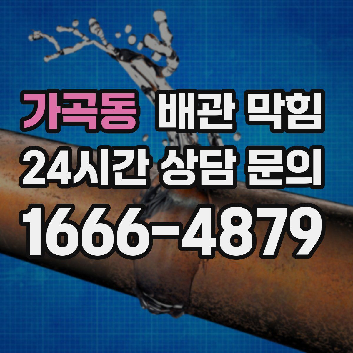 가곡동 배관 막힘