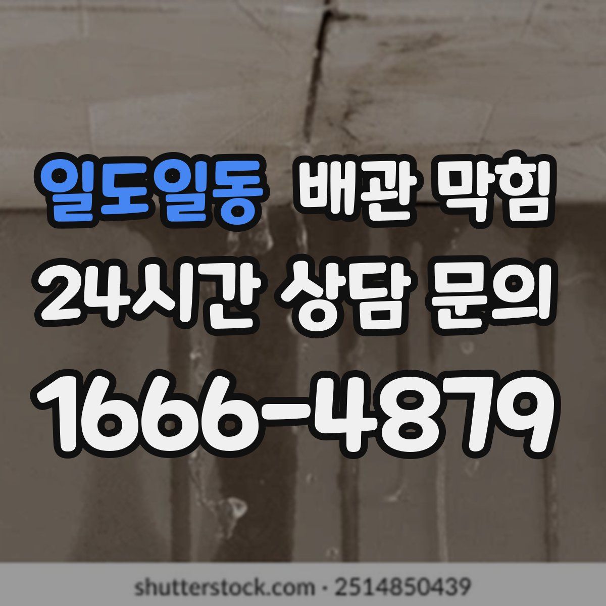 일도일동 배관 막힘