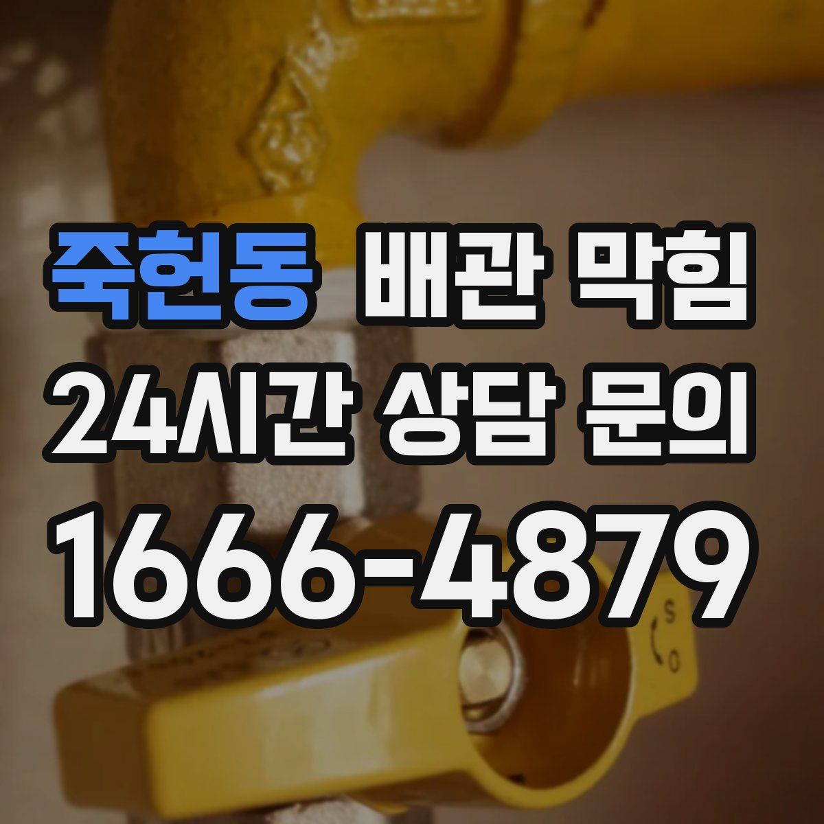 죽헌동 배관 막힘