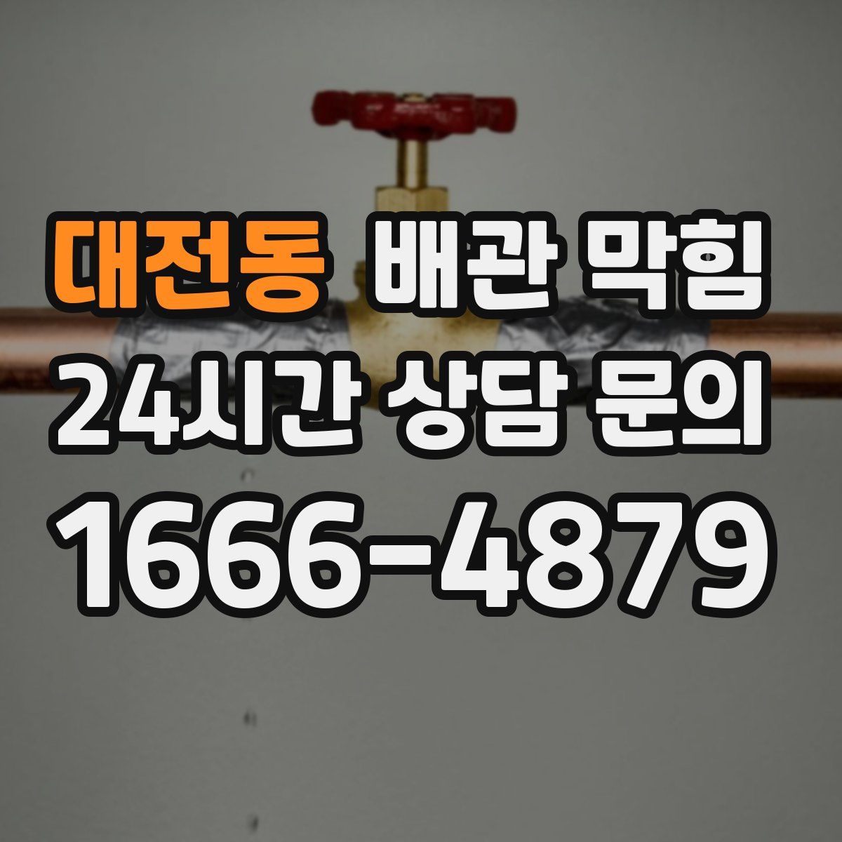 대전동 배관 막힘