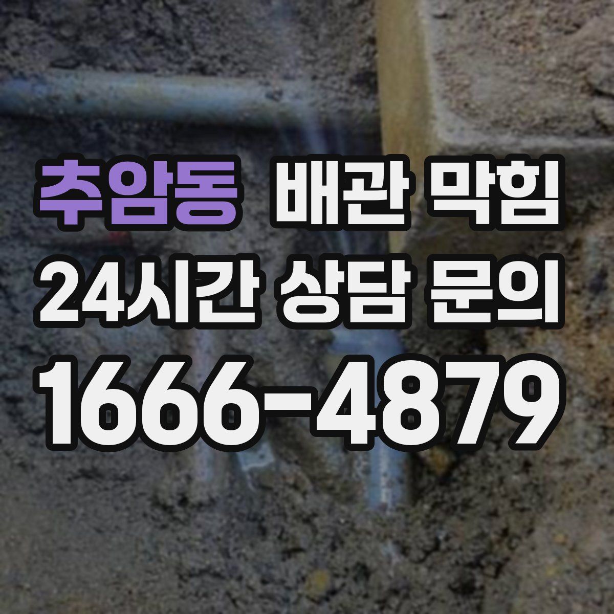 추암동 배관 막힘