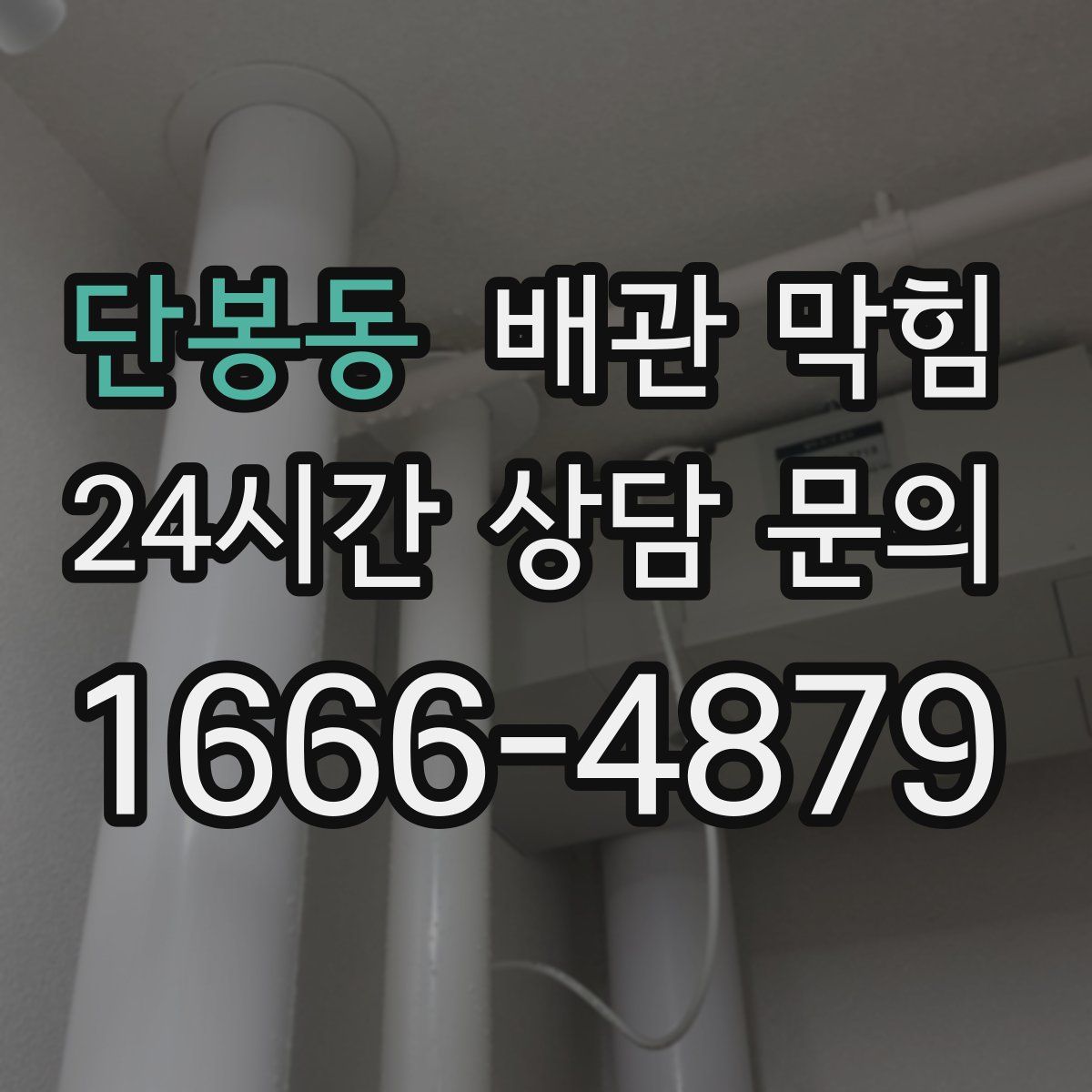 단봉동 배관 막힘