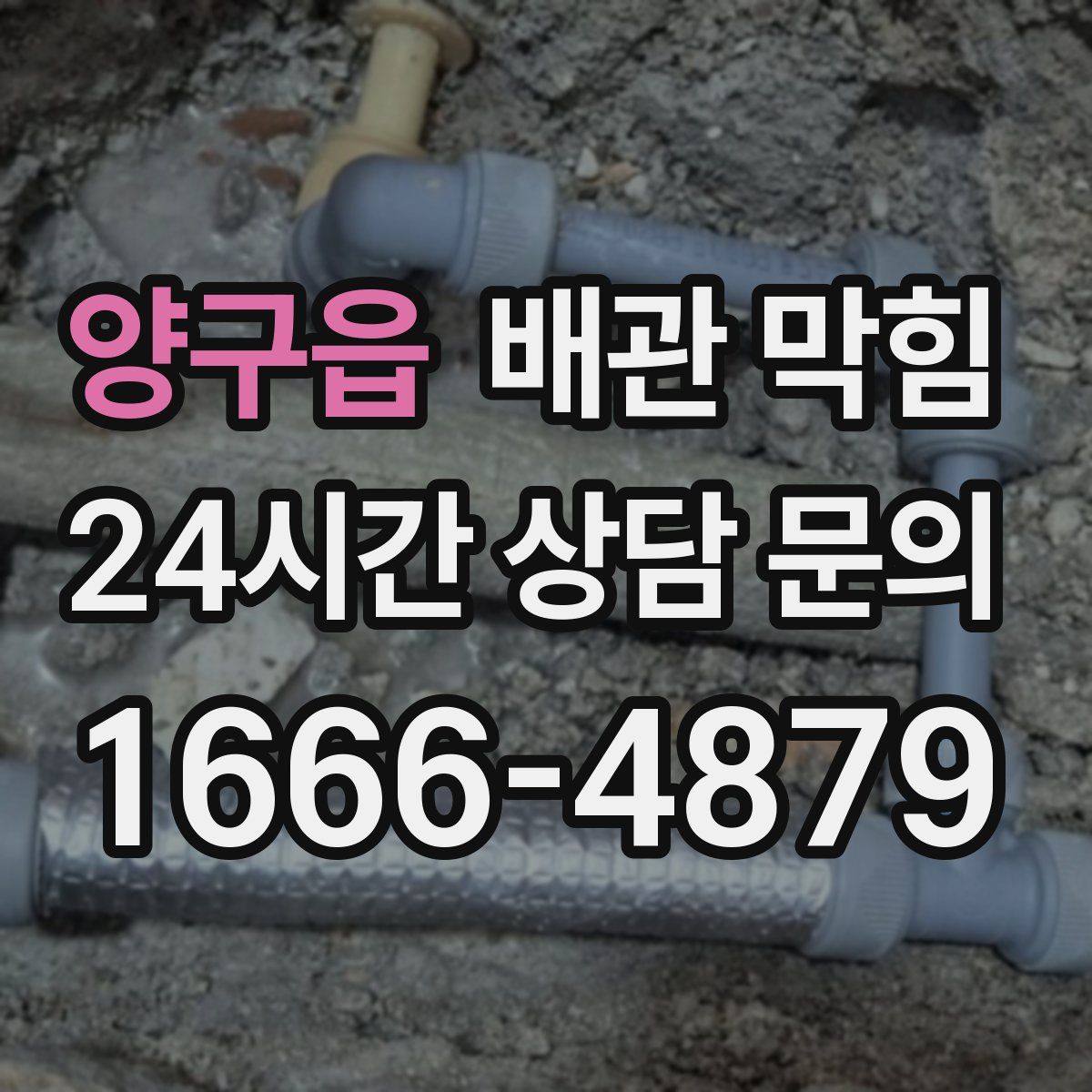 양구읍 배관 막힘