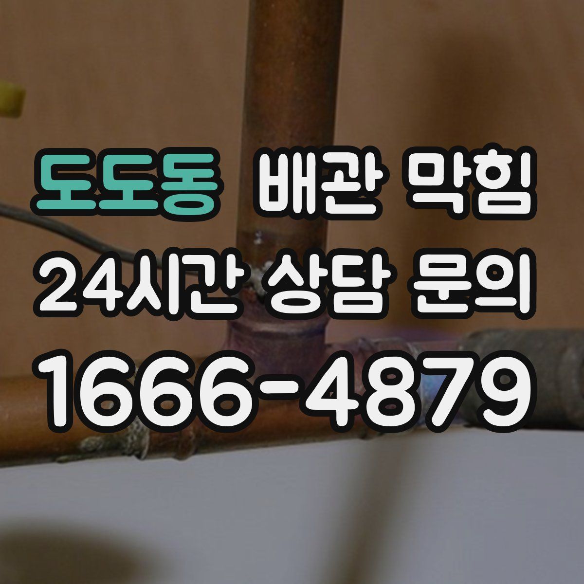 도도동 배관 막힘