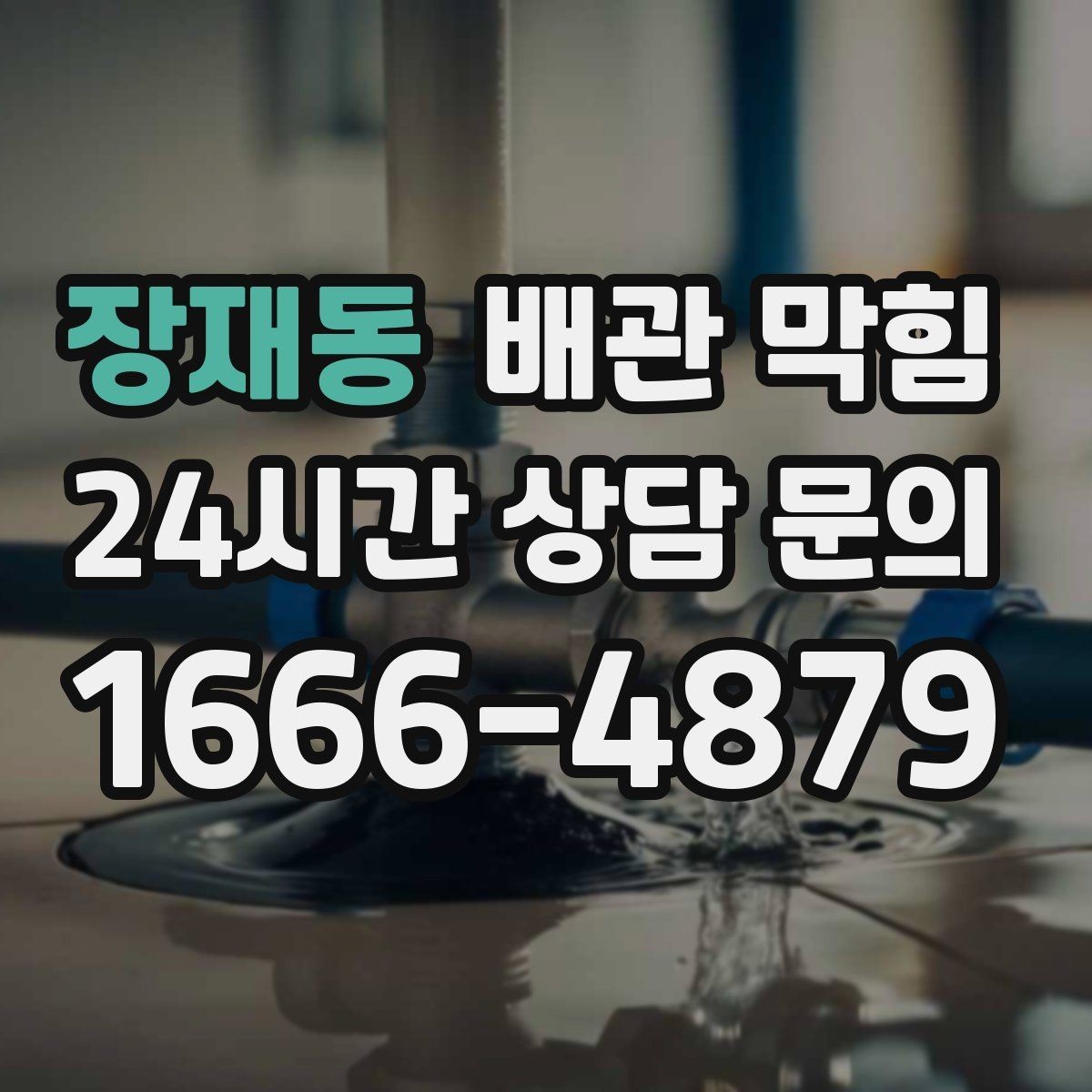장재동 배관 막힘 장마철에 역류가 심해지면 우수 하수 분리를 점검