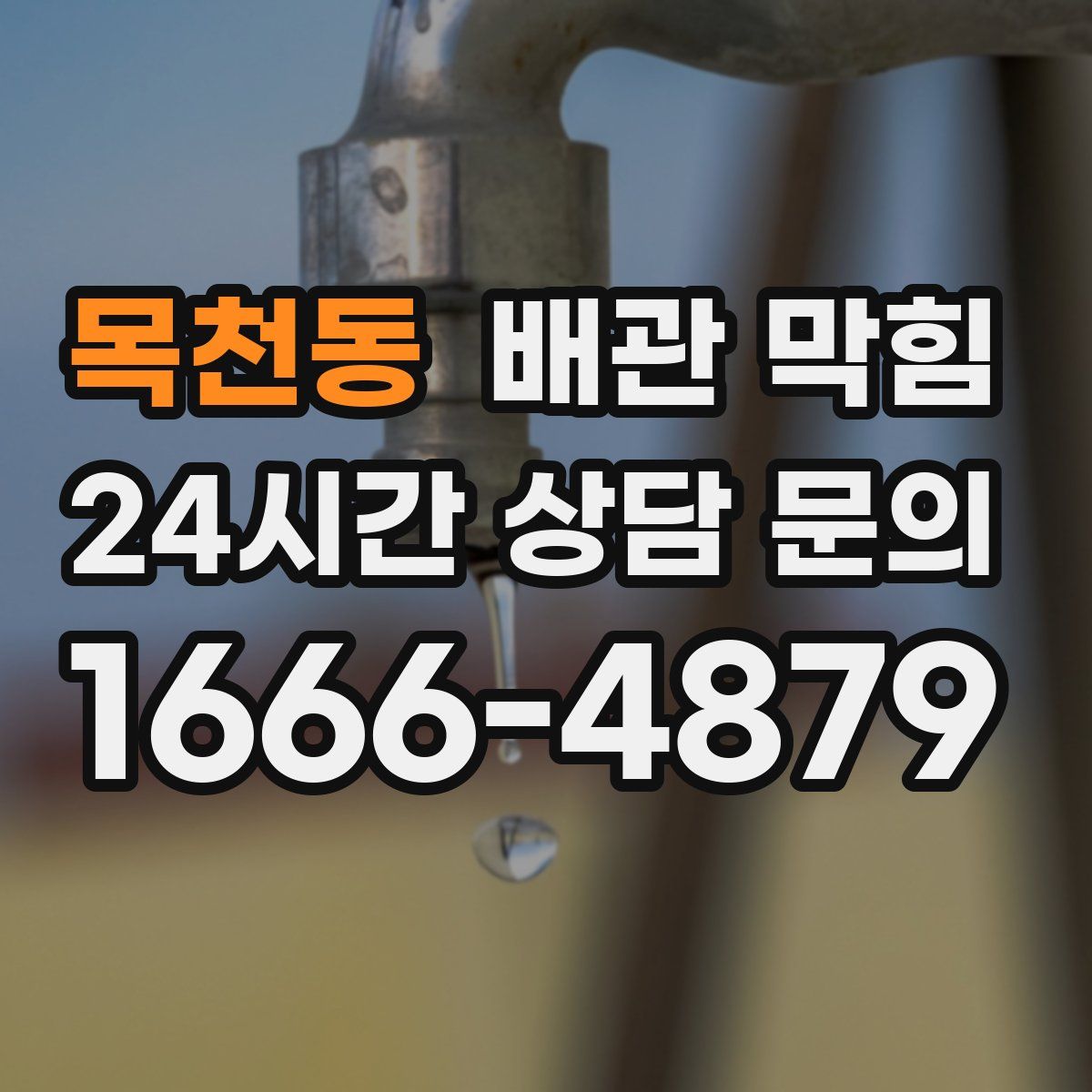 목천동 배관 막힘