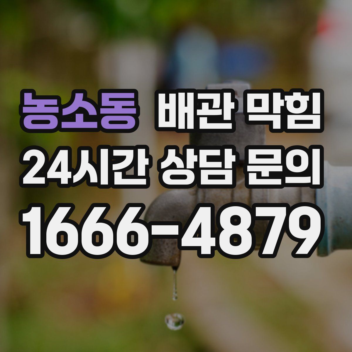 농소동 배관 막힘