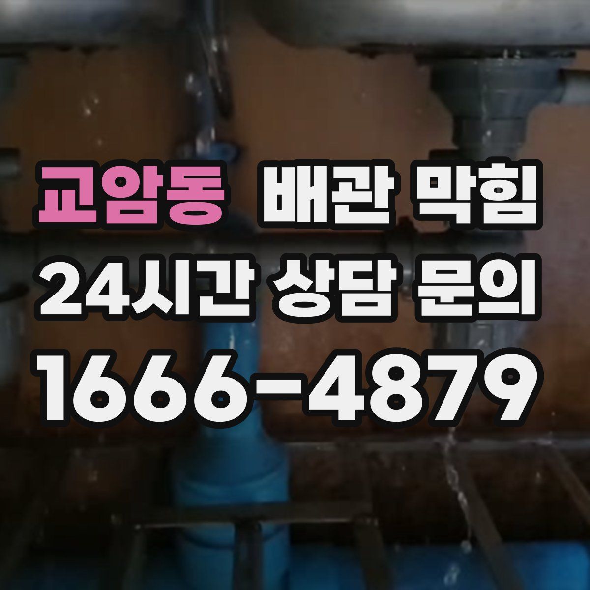 교암동 배관 막힘