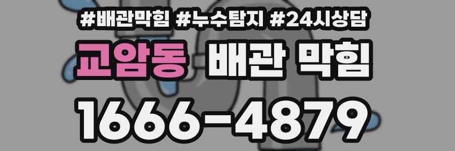교암동 배관 막힘