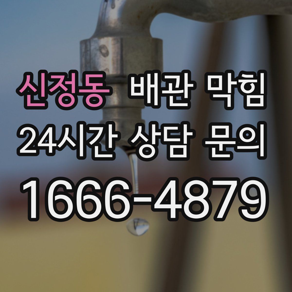 신정동 배관 막힘