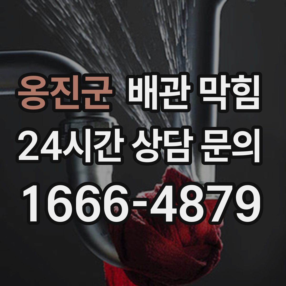옹진군 배관 막힘 물이 고이고 거품이 남는다면 의심할 것