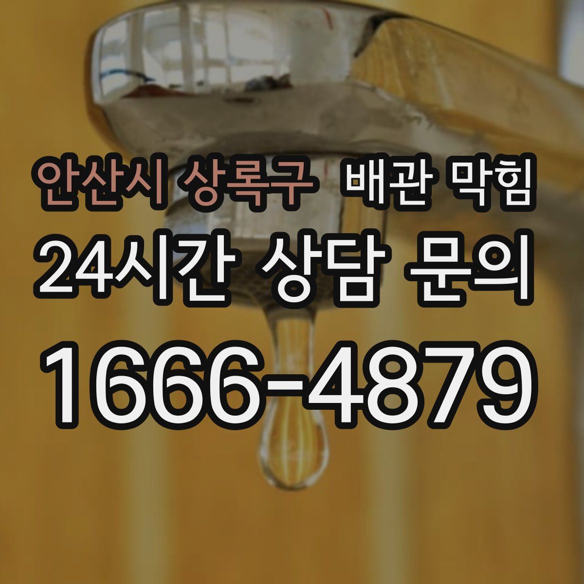 안산시 상록구 배관 막힘