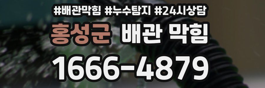 홍성군 배관 막힘