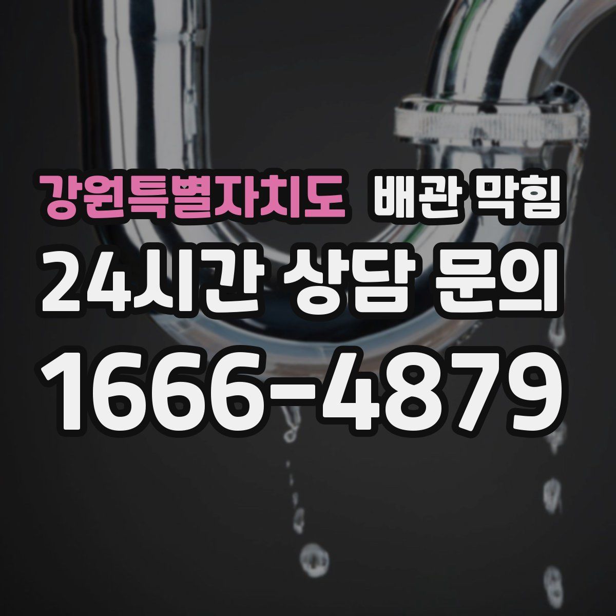 강원특별자치도 배관 막힘