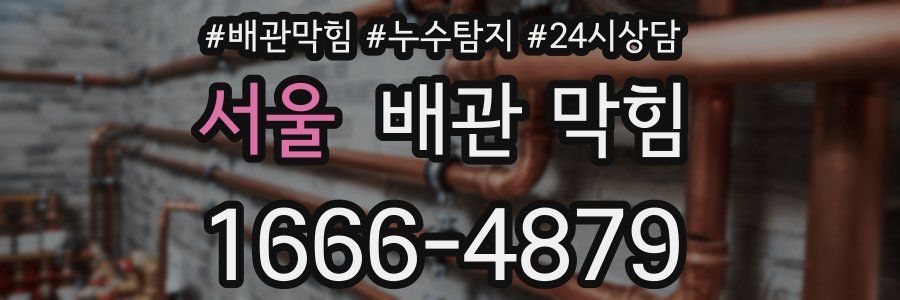 서울 배관 막힘
