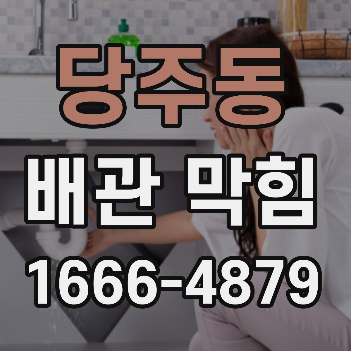 당주동 배관 막힘