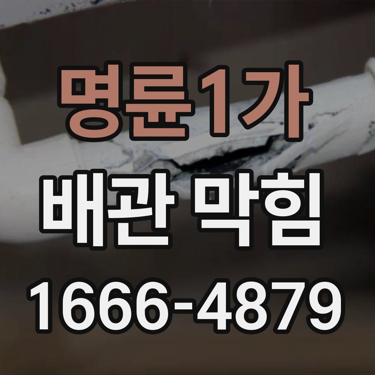 명륜1가 배관 막힘
