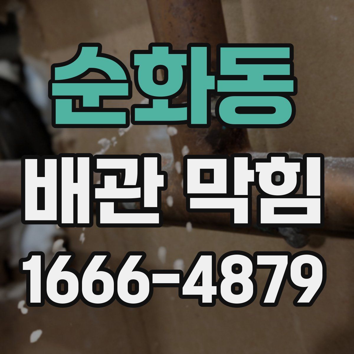 순화동 배관 막힘