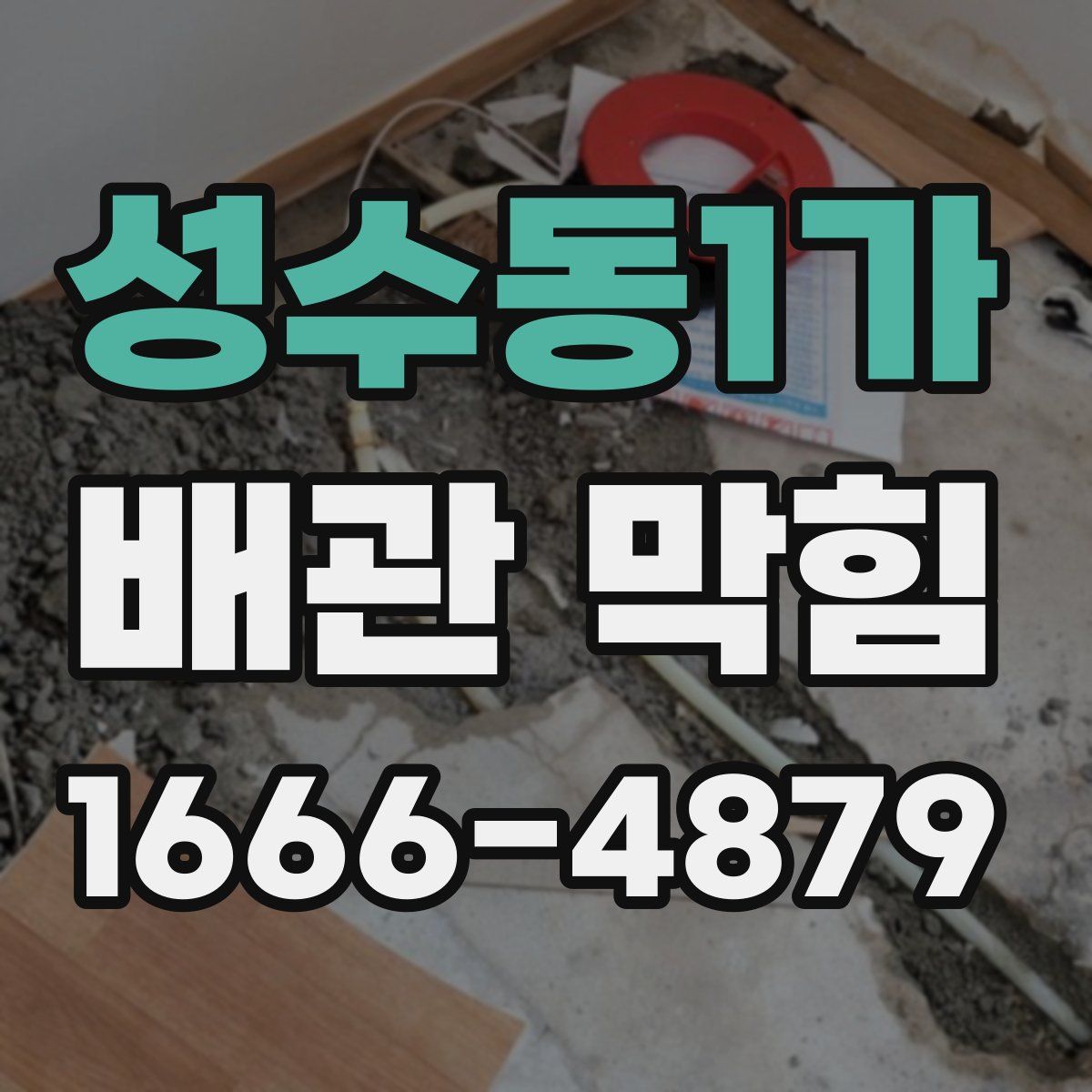 성수동1가 배관 막힘