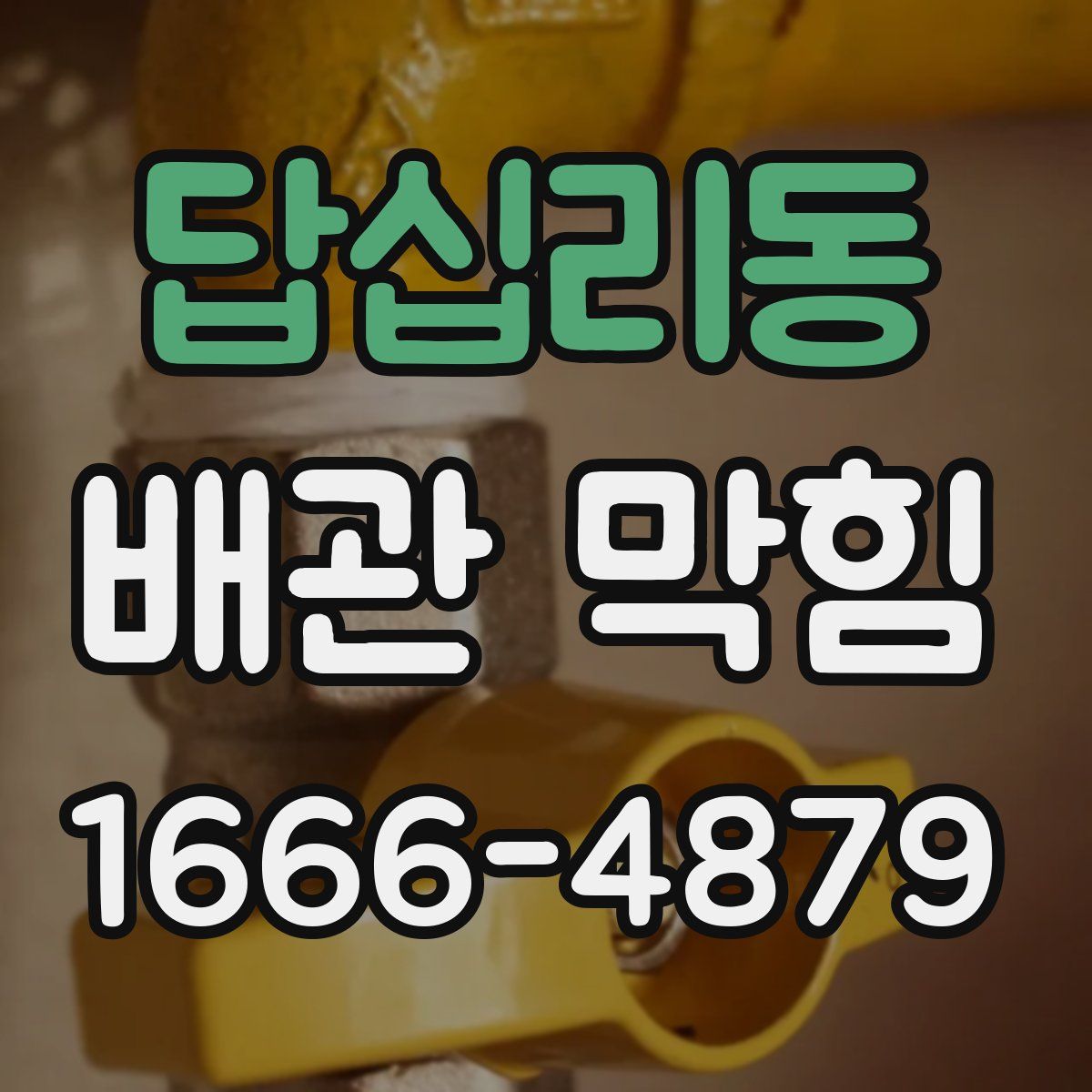 답십리동 배관 막힘