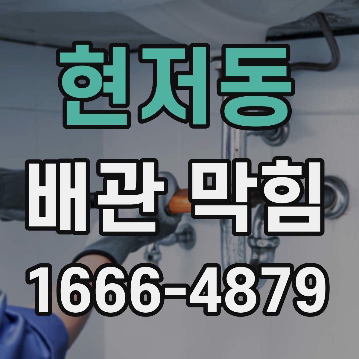 현저동 배관 막힘