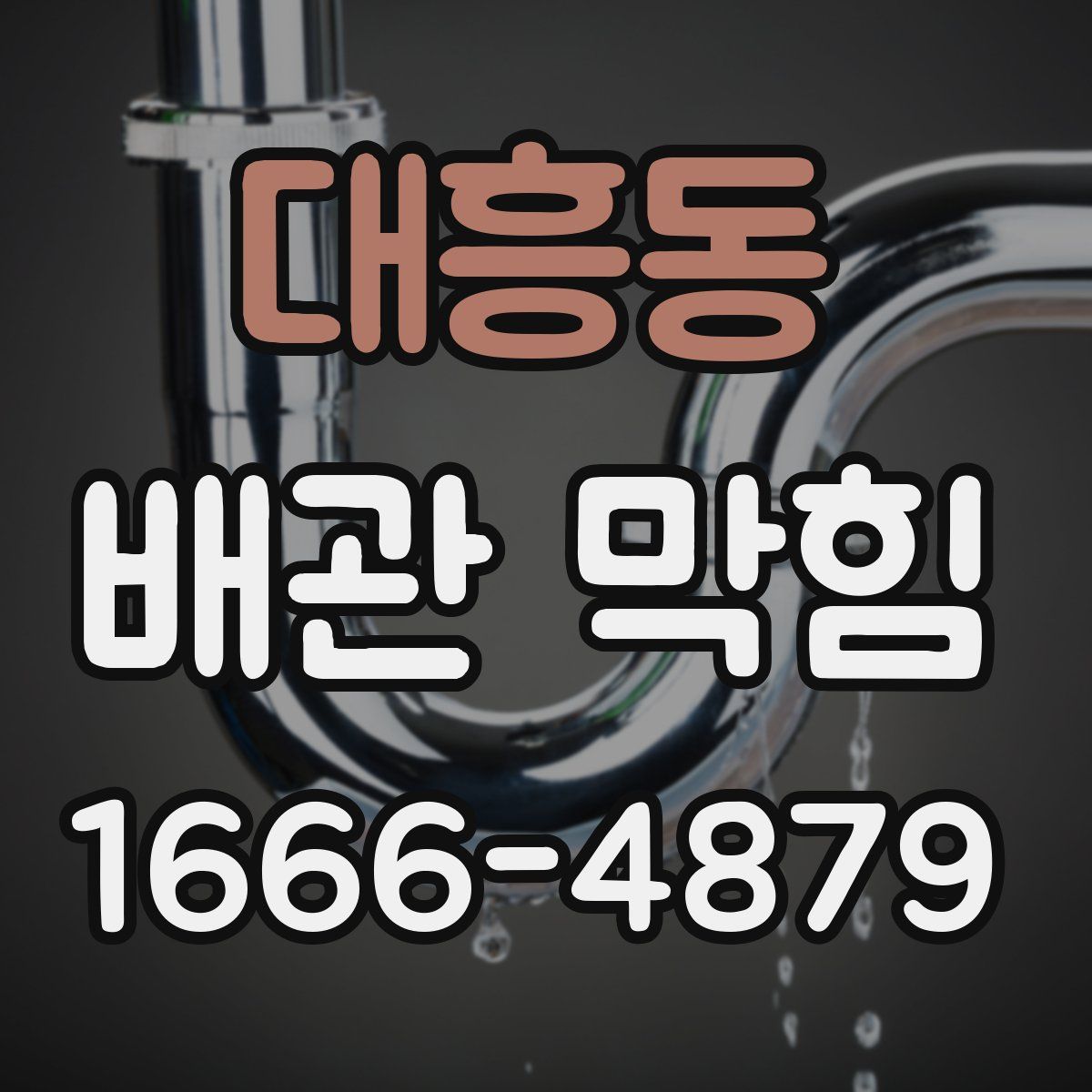 대흥동 배관 막힘