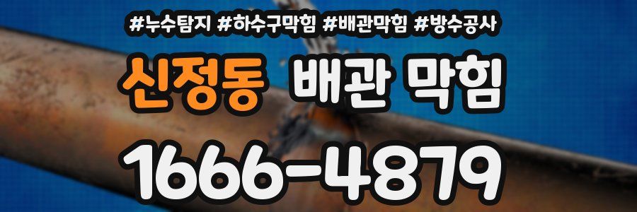 신정동 배관 막힘