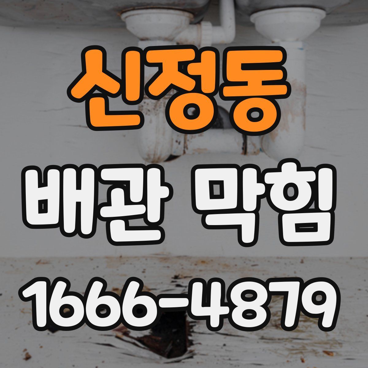 신정동 배관 막힘