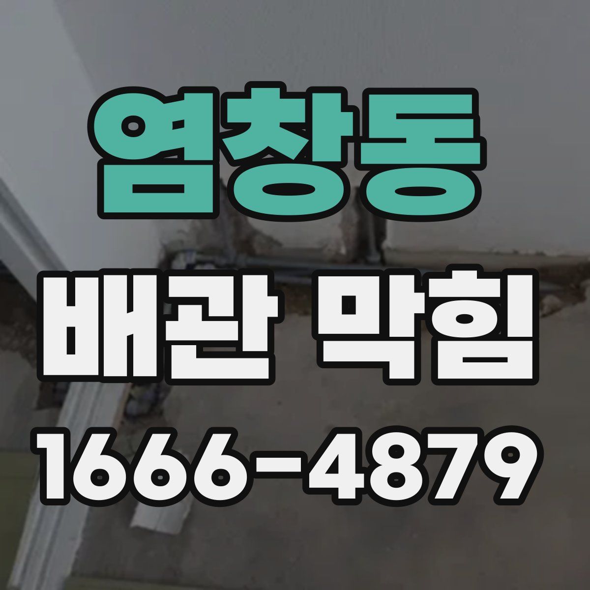 염창동 배관 막힘
