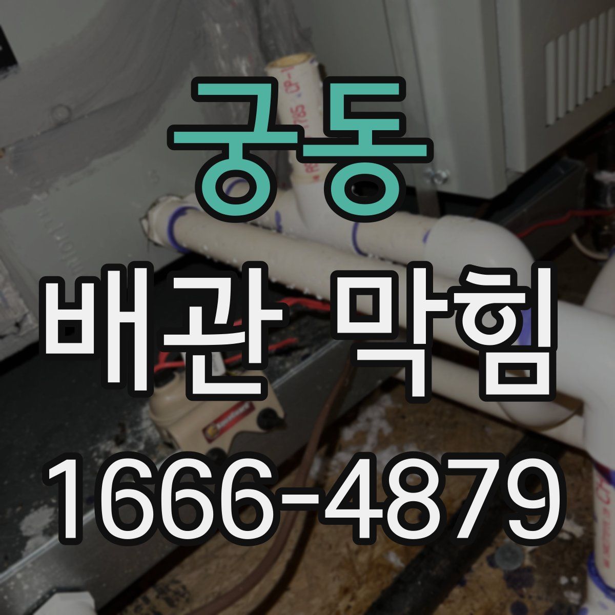 궁동 배관 막힘