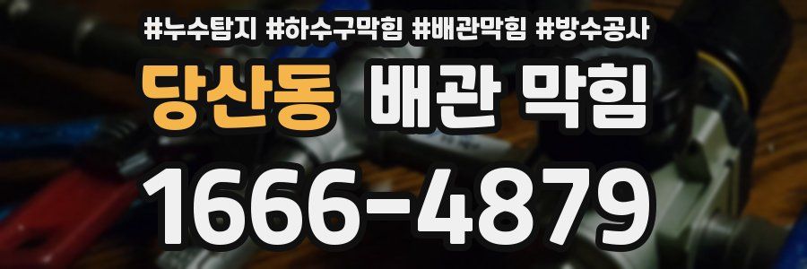 당산동 배관 막힘