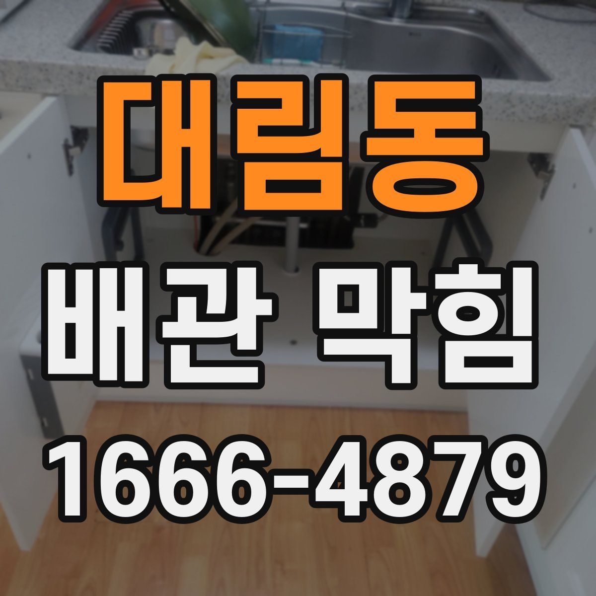 대림동 배관 막힘