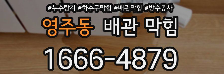 영주동 배관 막힘