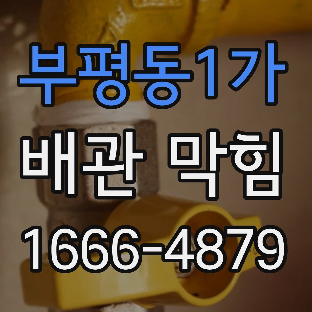 부평동1가 배관 막힘