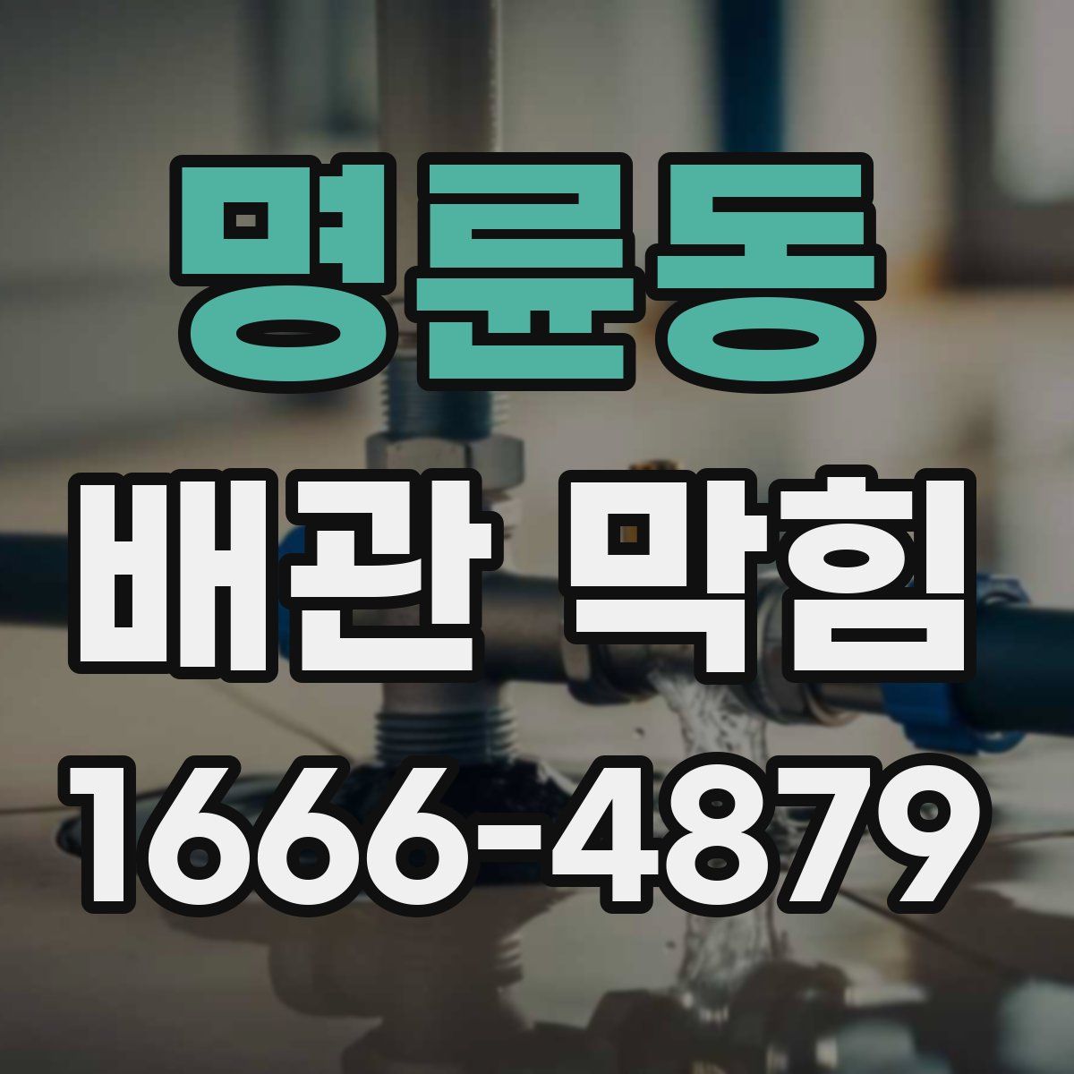 명륜동 배관 막힘