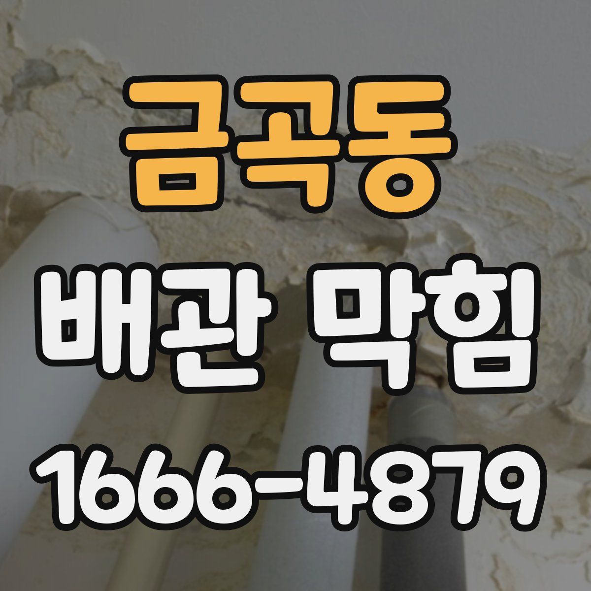 금곡동 배관 막힘