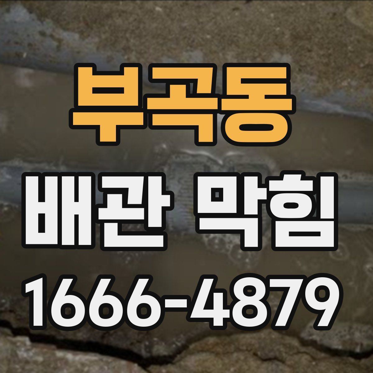 부곡동 배관 막힘
