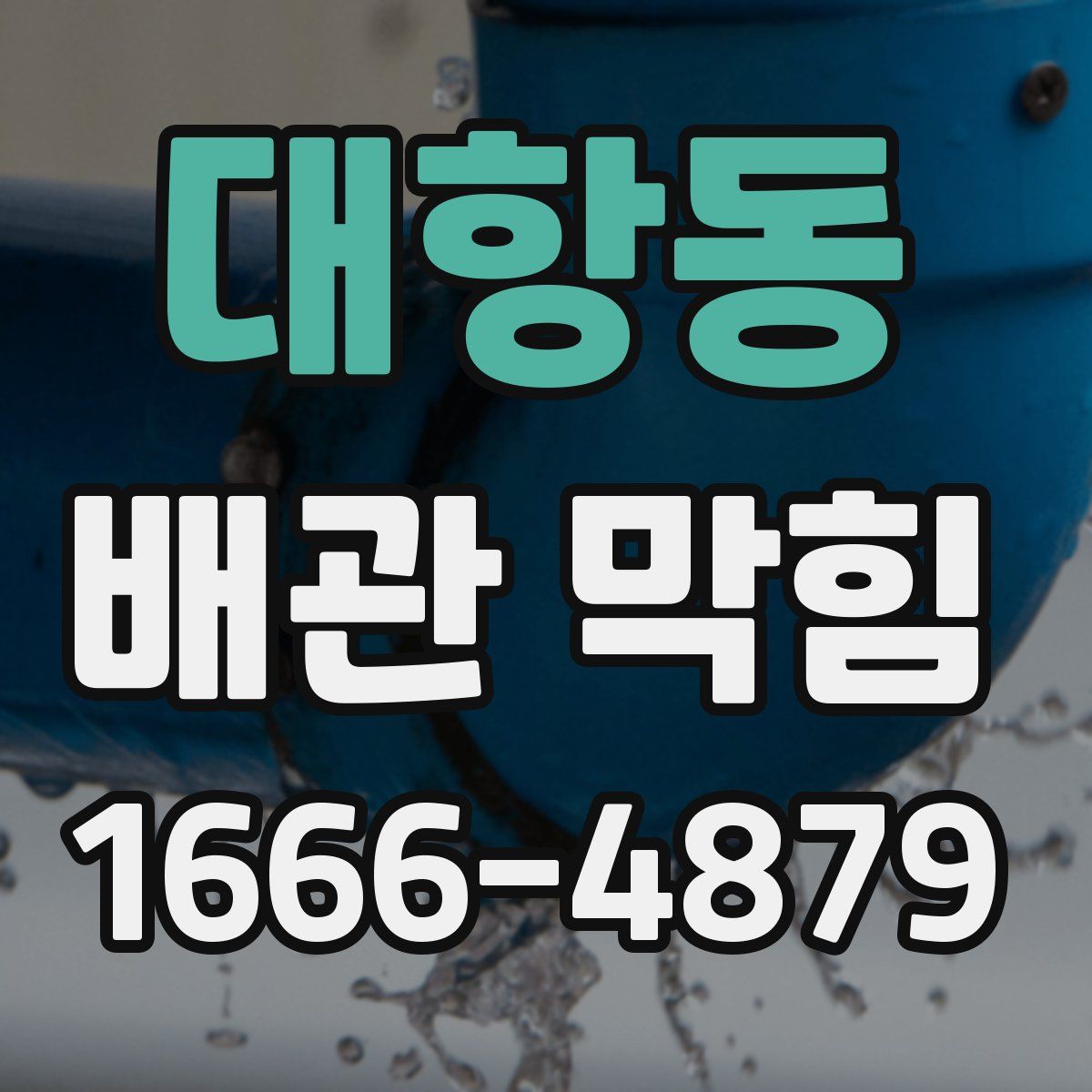 대항동 배관 막힘