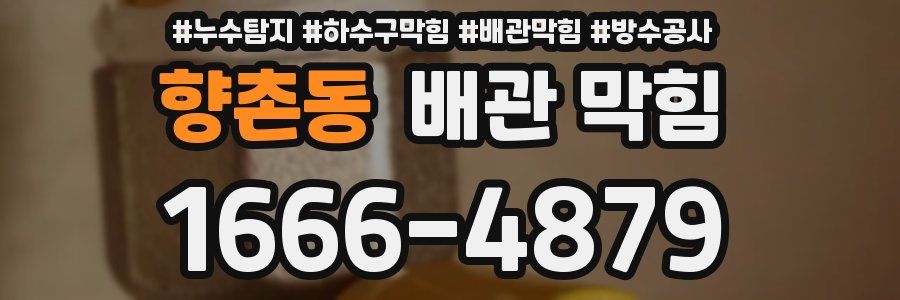 향촌동 배관 막힘