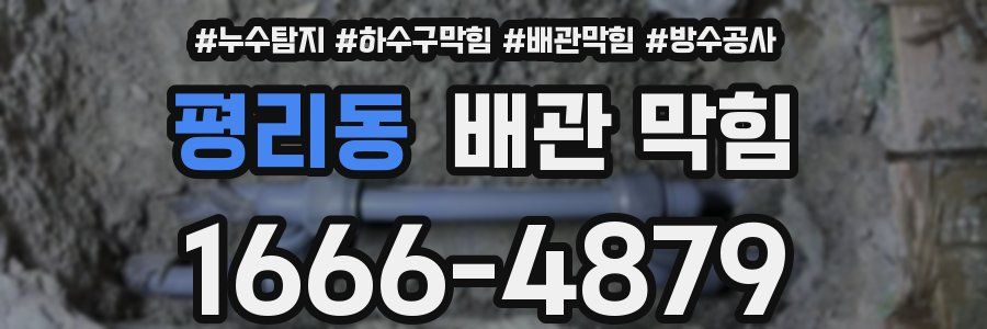 평리동 배관 막힘