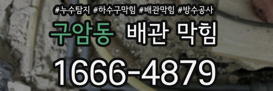 구암동 배관 막힘