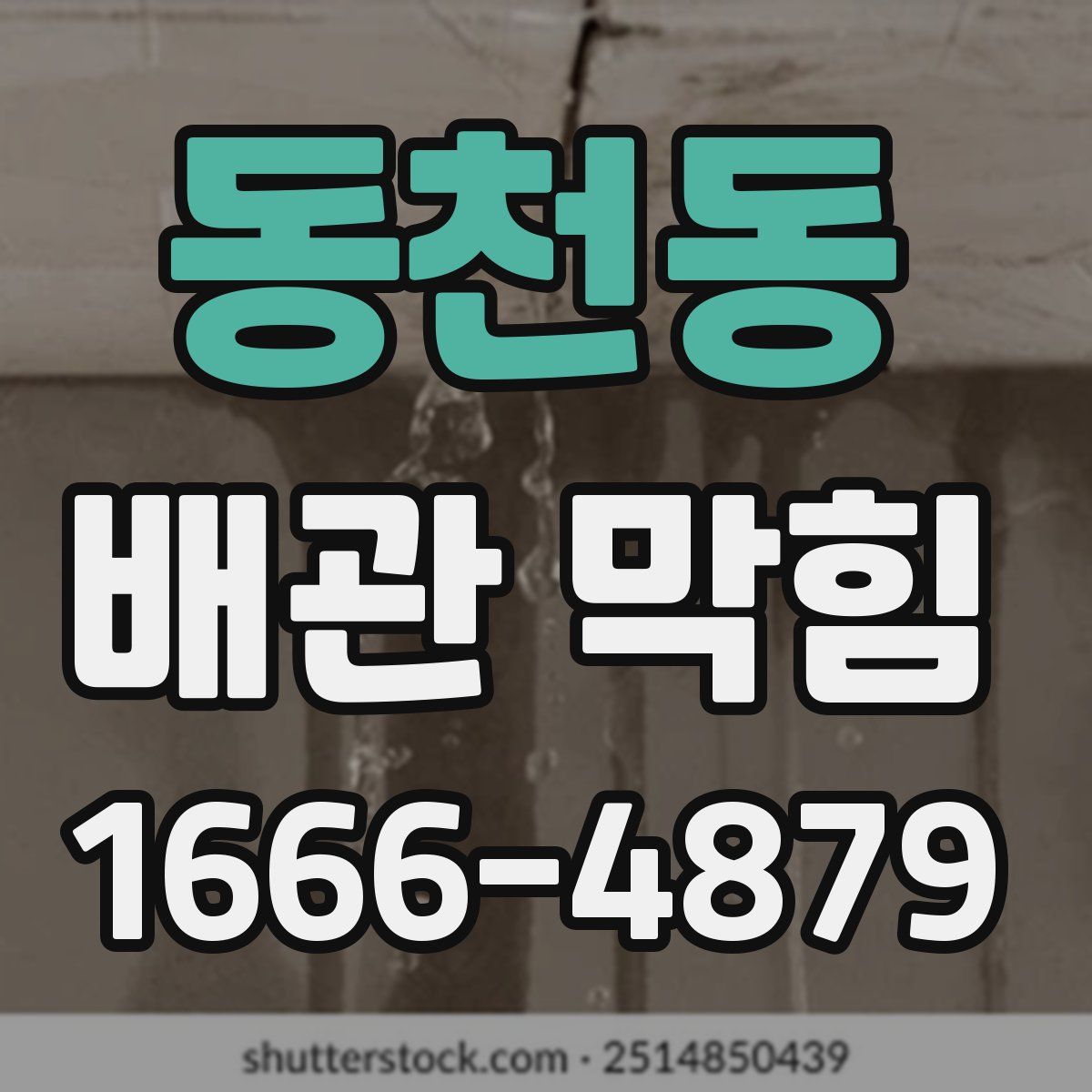 동천동 배관 막힘